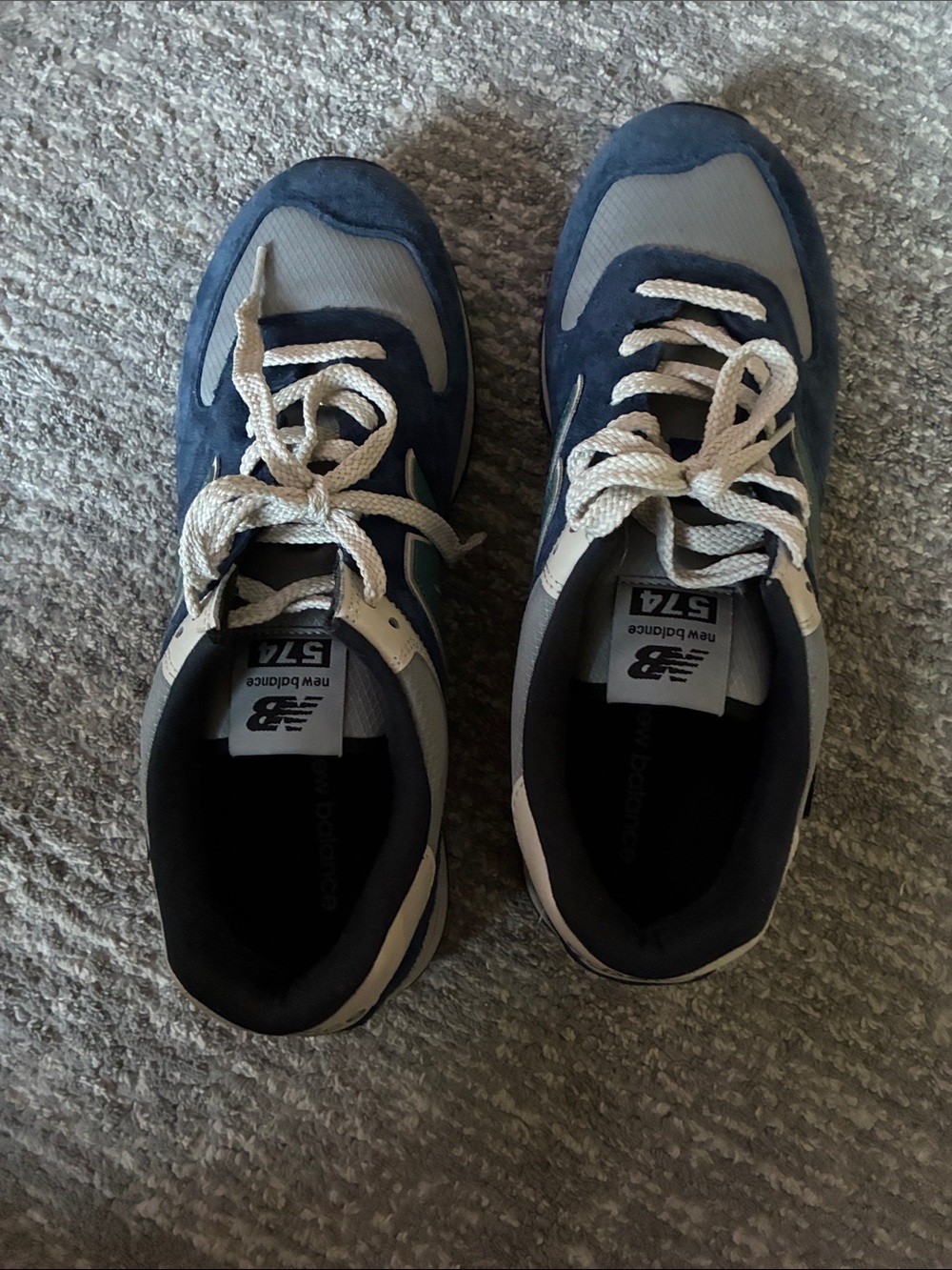 New Balance 574 Cordura Encap Navy/Gray. Size 11 Men’s, 12.5 Women’s - Picture 5 of 8